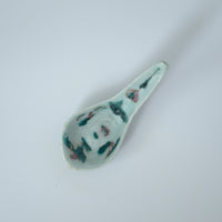 粉彩四季花文レンゲ②