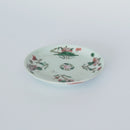 粉彩四季花文皿⑩