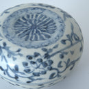 青花蓮唐草文香盒