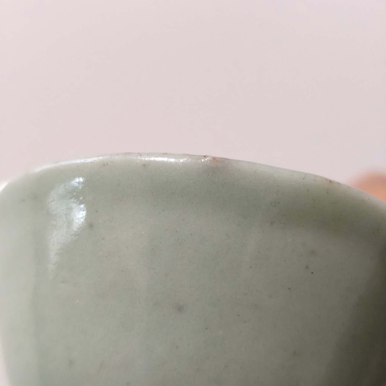 豆青釉茶杯②