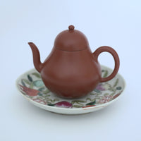 粉彩七宝三多文皿 ③