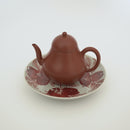 赤絵福寿三多文皿⑭