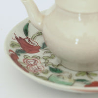 粉彩七宝三多文皿 ②