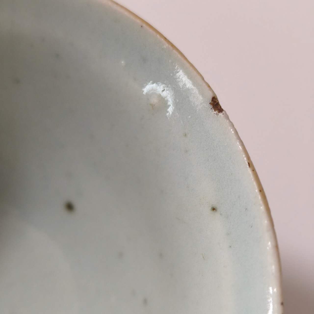 豆青釉蓋碗②大