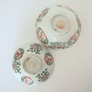 粉彩双喜花文蓋碗③