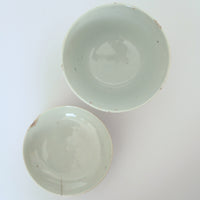 粉彩中国結文蓋碗