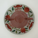 粉彩七宝三多文皿 ④