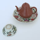 粉彩七宝三多文茶杯④