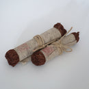 綿製柿渋染敷布大