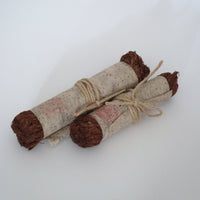 綿製柿渋染敷布大