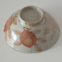 赤絵福寿三多文茶杯⑨