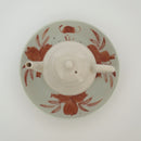 赤絵福寿三多文皿⑥