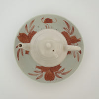 赤絵福寿三多文皿⑥