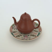 粉彩福寿桃文皿③