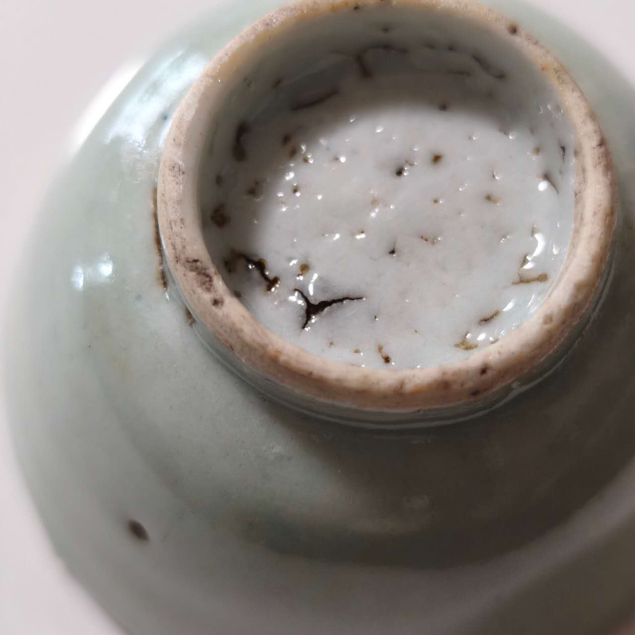 豆青釉茶杯③