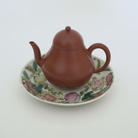 粉彩七宝三多文皿⑤