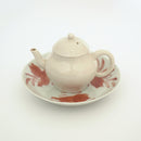 赤絵福寿三多文皿⑥