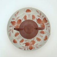 赤絵福寿三多文皿中③