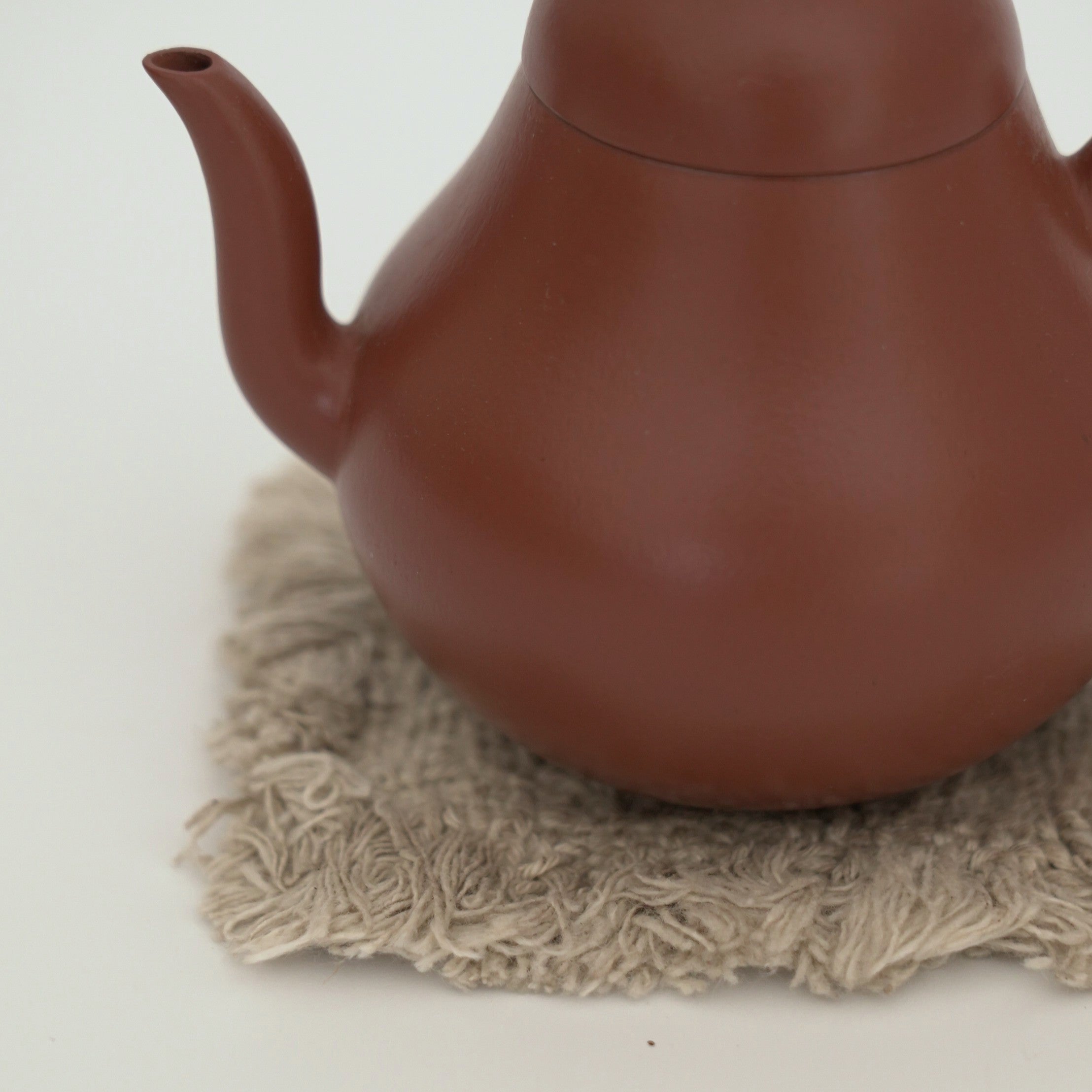 綿製草木染茶托小