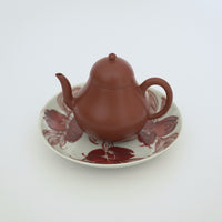 赤絵福寿三多文皿⑫