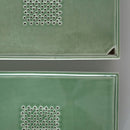 長方窯変茶盤③錆青磁色