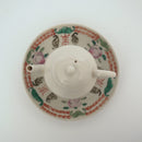 粉彩福寿桃文皿③