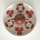 赤絵福寿三多文皿大②