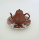 赤絵福寿三多文皿⑬