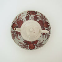 赤絵福寿三多文皿⑪