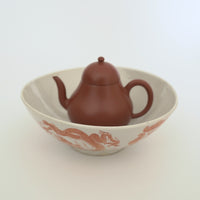 赤絵福寿龍文碗②