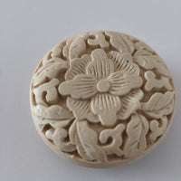 牡丹唐草文茶枕