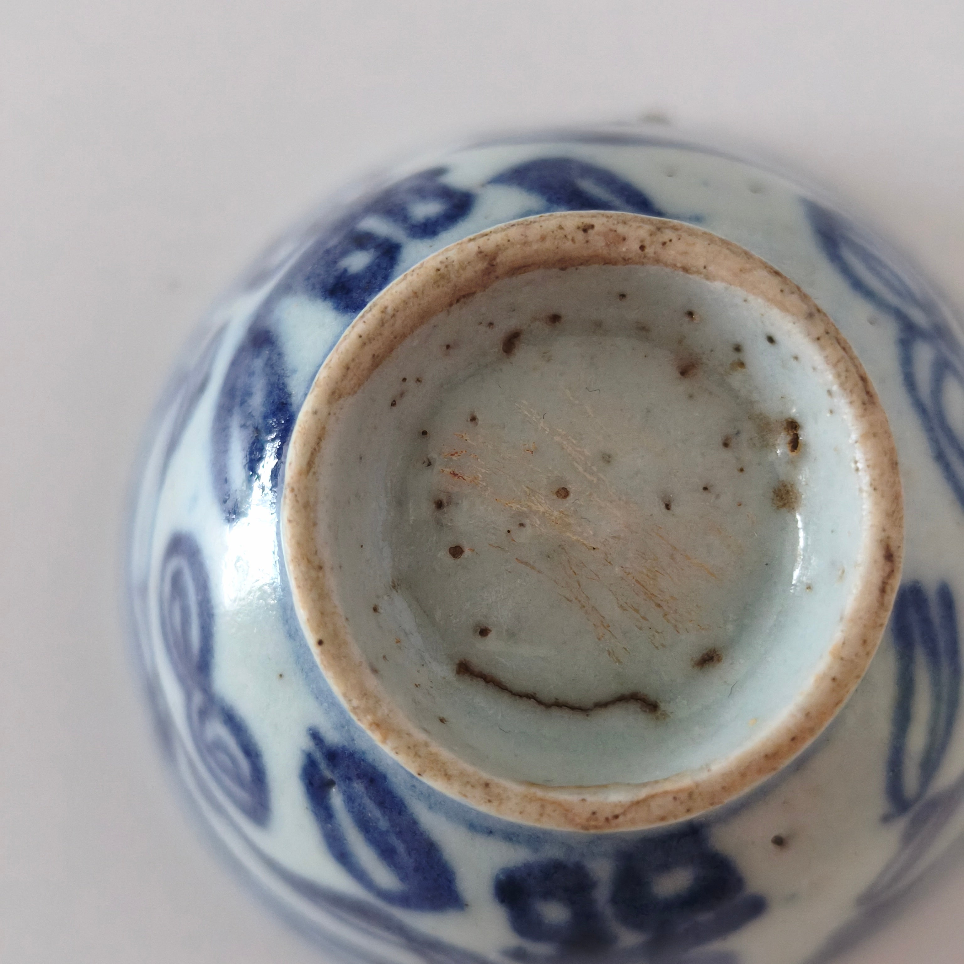青花双喜文茶杯⑨