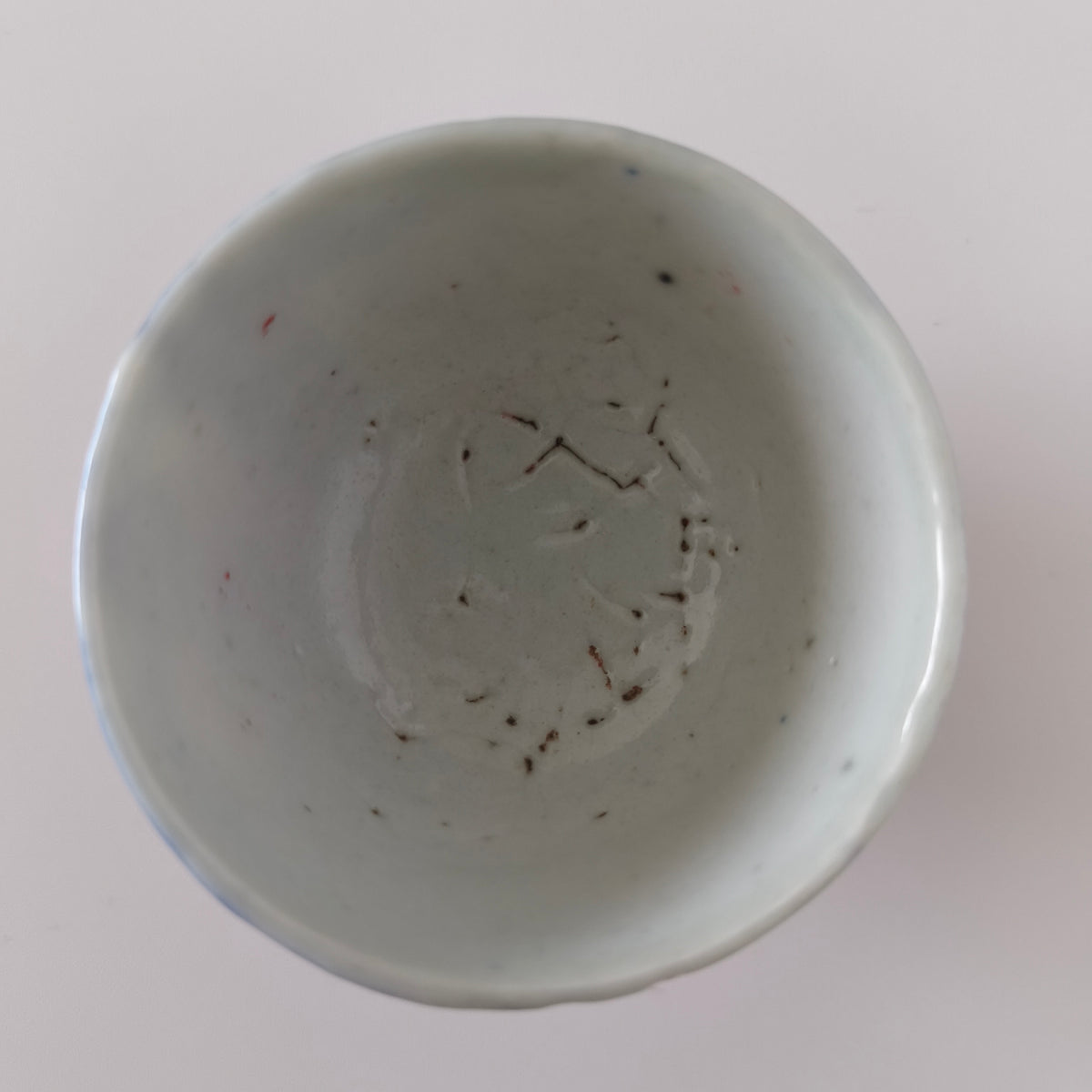 青花双喜文茶杯⑤