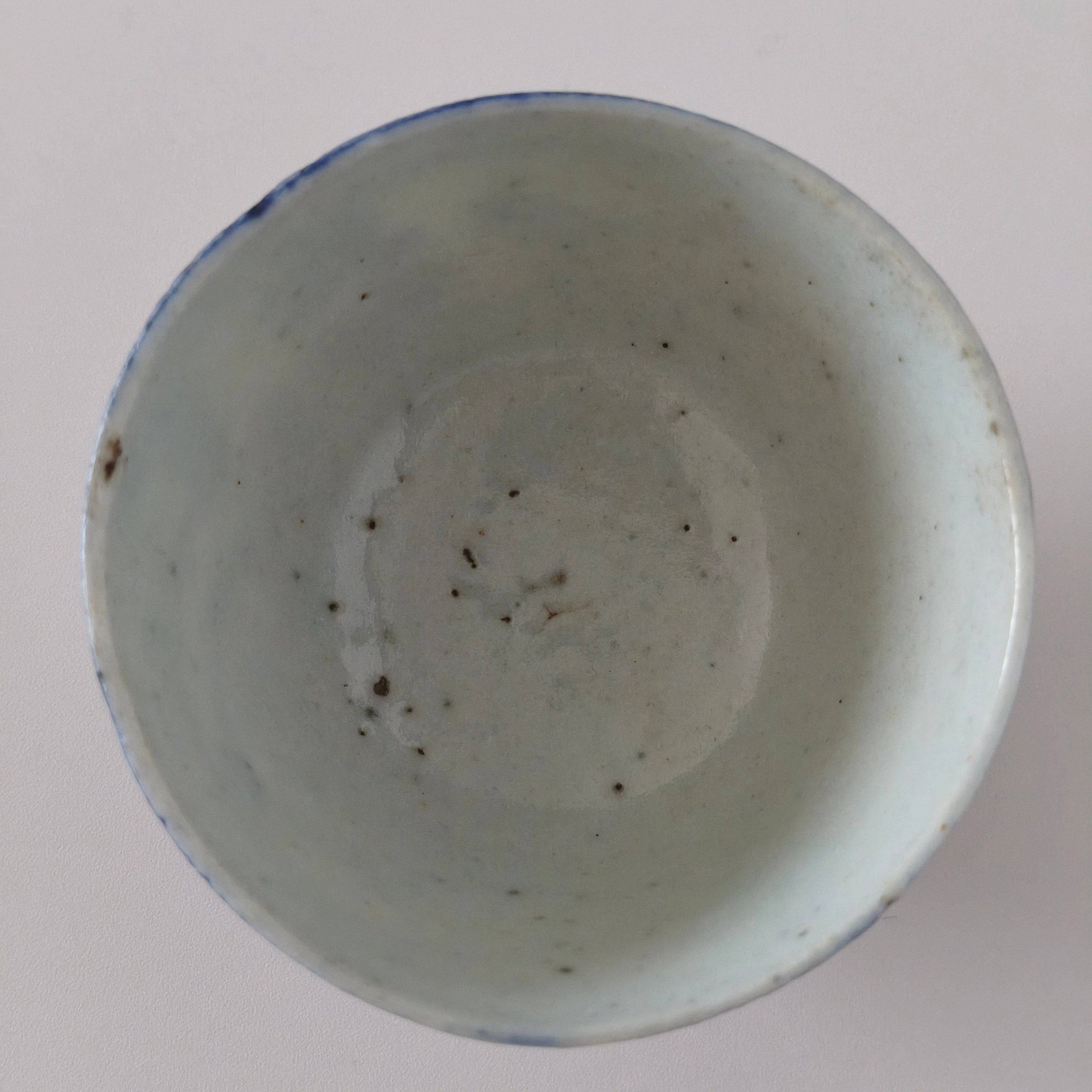 青花双喜文茶杯④