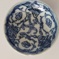 青花絡枝蓮文豆皿③