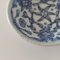 青花絡枝蓮文豆皿②