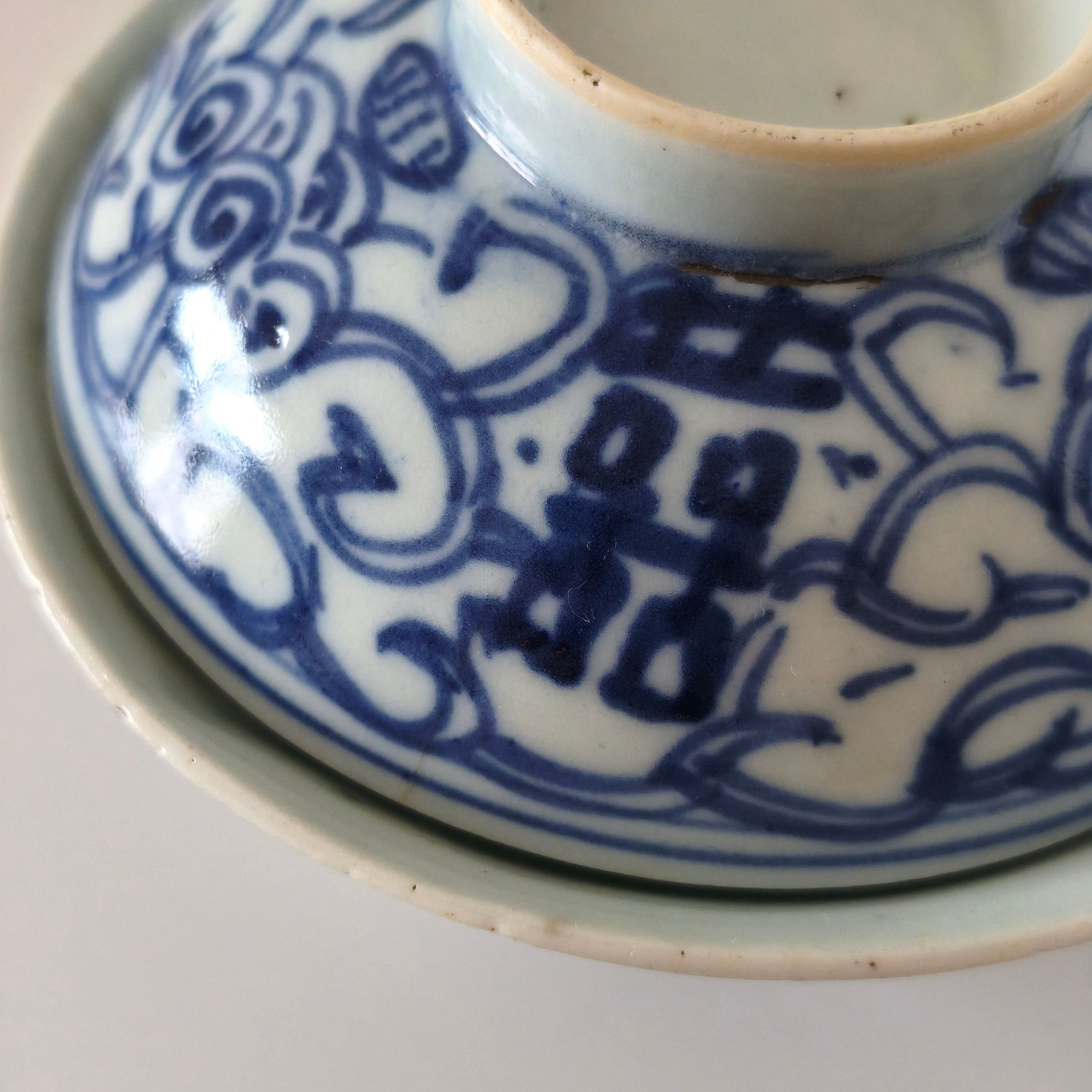 青花双喜文蓋碗⑧