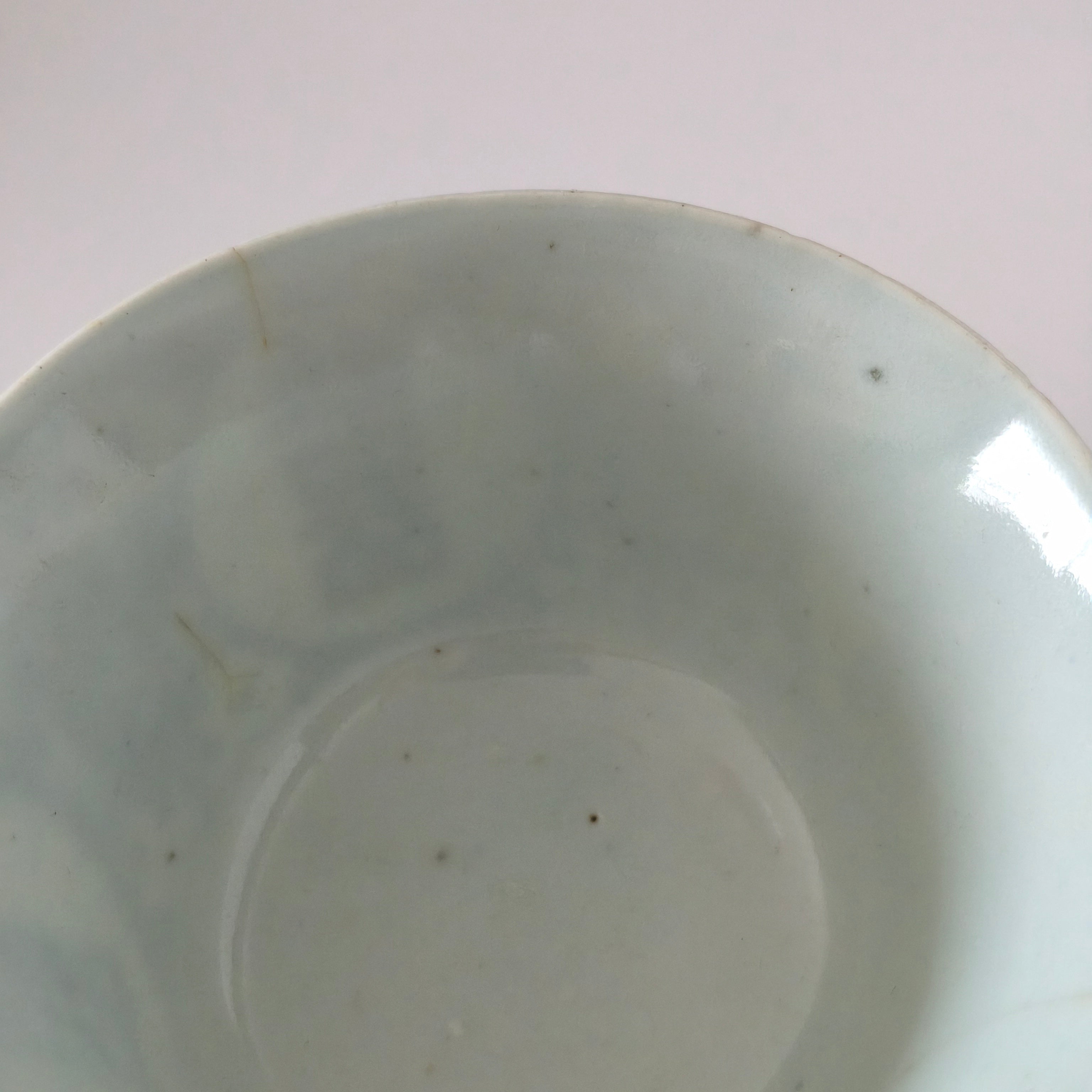 青花双喜文蓋碗⑧