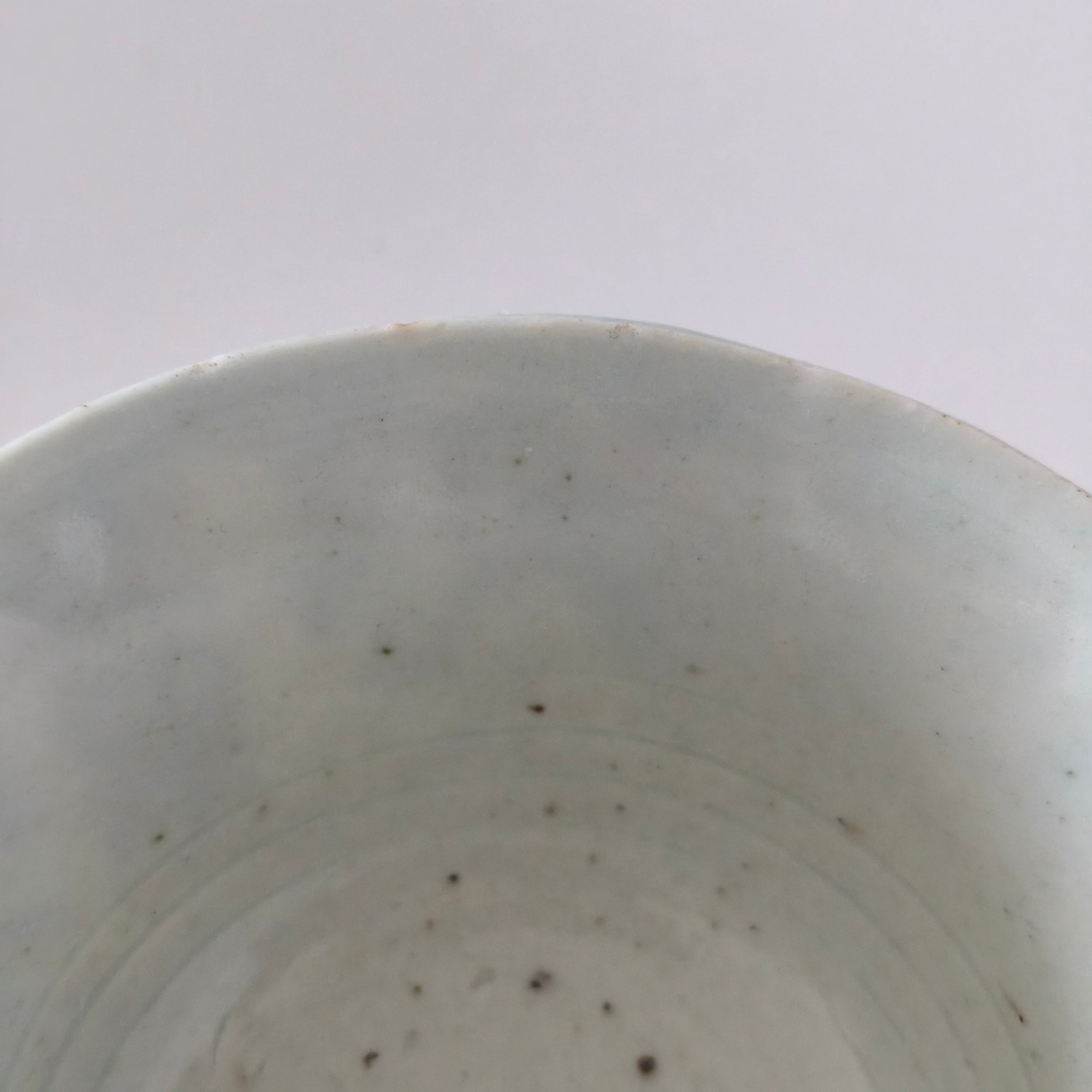 青花双喜文蓋碗⑤