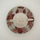 赤絵福寿三多文皿⑬