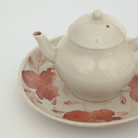 赤絵福寿三多文皿⑤