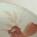 赤絵福寿三多文皿大①