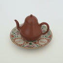 粉彩双喜宝相華文皿