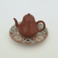 粉彩双喜宝相華文皿