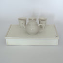 長方窯変茶盤①象牙色