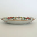 粉彩瓜稜福喜文皿大