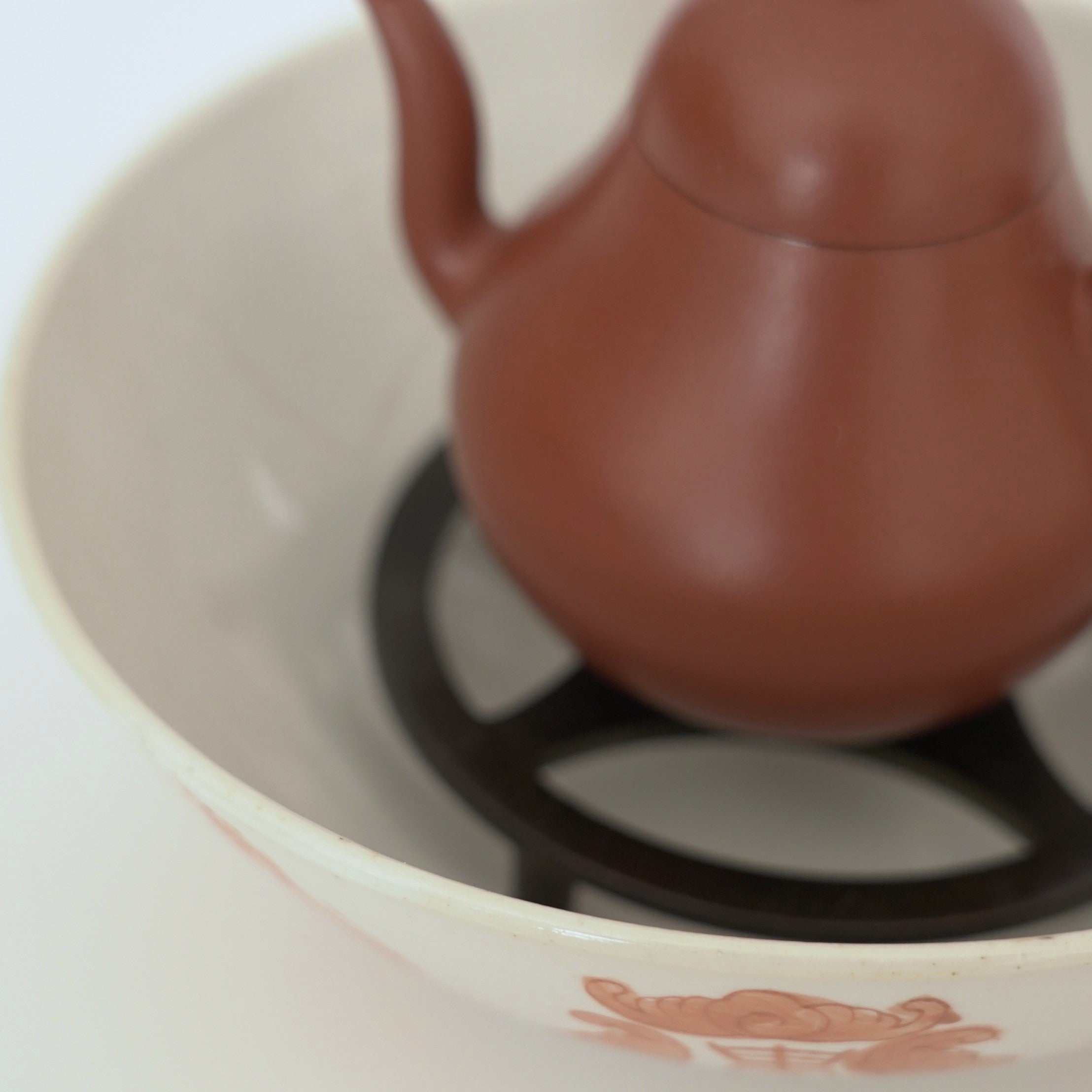 赤絵福寿龍文碗②