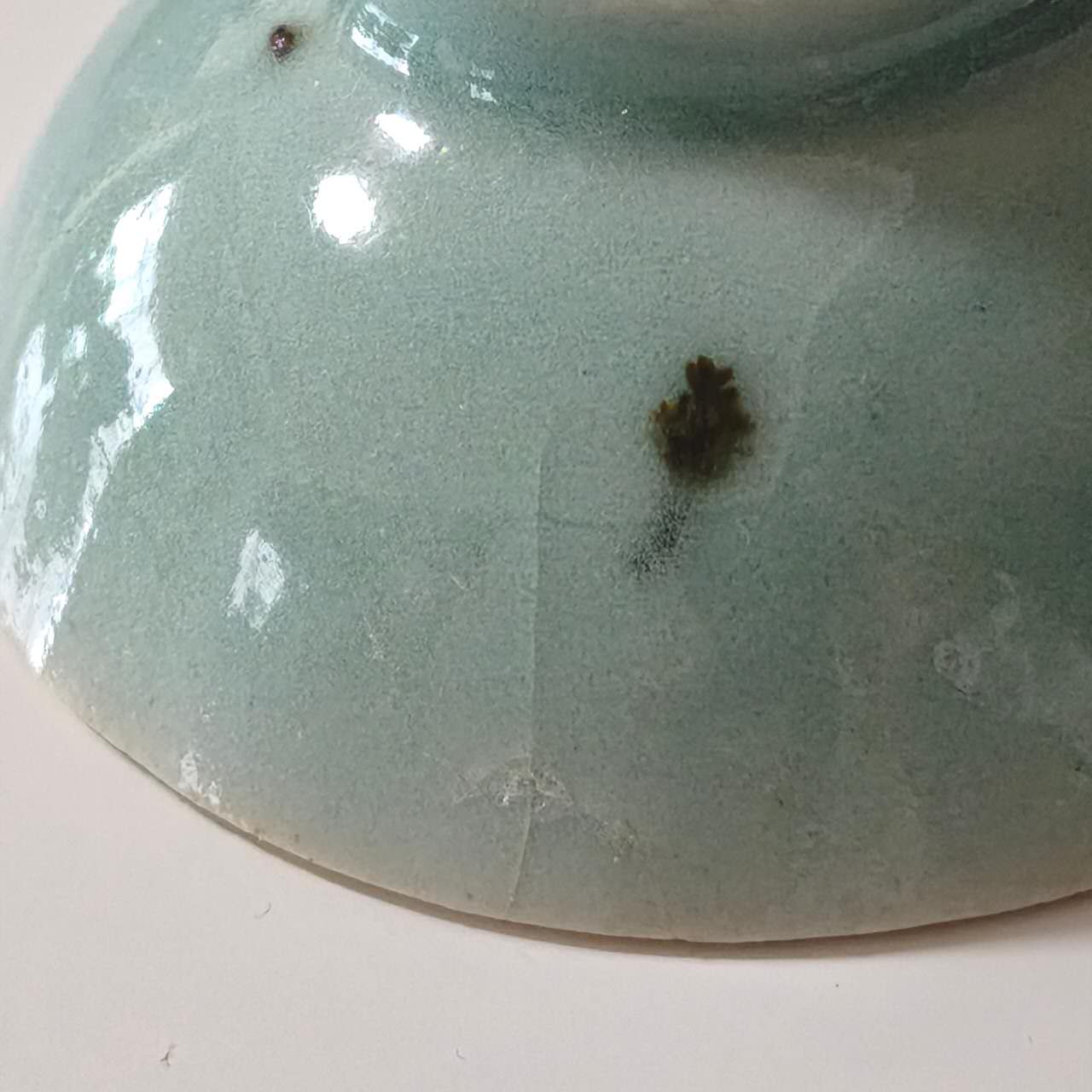 豆青釉蓋碗①小
