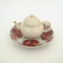 赤絵福寿三多文皿⑬