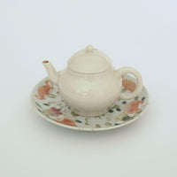 粉彩七宝三多文皿⑦